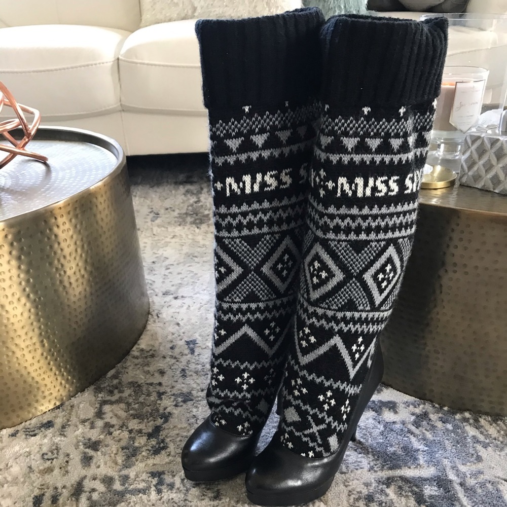 Miss Sixty sock boot
